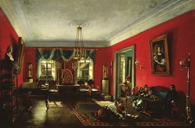 The Nashchokin Family in Drawing Room